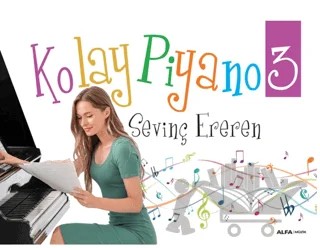 Kolay Piyano – Sevinç Ereren – Alfa Yayınları kitap kapağı