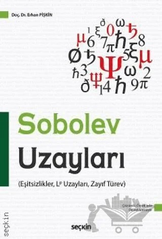 Sobolev Uzayları – Erhan Pişkin – Seçkin Yayıncılık kitap kapağı