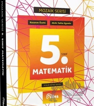5. Sınıf Matematik Konu Özetli Soru Bankası - Mozaik Serisi – Aynur Defne Demir – Fides Yayıncılık kitap kapağı