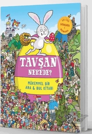 Tavşan Nerede? – Helen Brown – Dahi Olacak Çocuk Yayınları kitap kapağı
