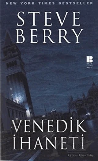 Venedik İhaneti – Steve Berry – Bilge Kültür Sanat kitap kapağı