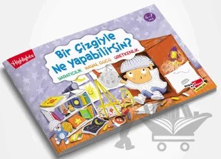 Bir Çizgiyle Ne Yapabilirsin? Bilsem Resim Etkinlikleri – Hüseyin Demir – Dikkat Atölyesi Yayınları kitap kapağı