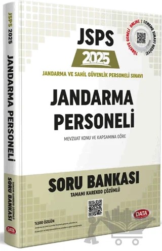 JSPS Jandarma Personeli Soru Bankası – Kolektif – Data Yayınları kitap kapağı