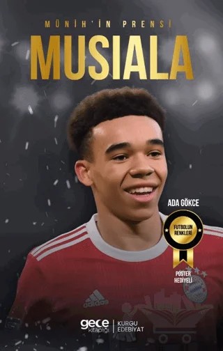 Münih'in Prensi - Jamal Musiala – Ada Gökce – Gece Kitaplığı kitap kapağı