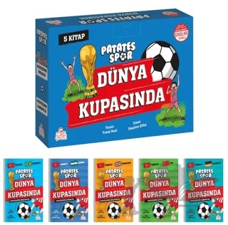 Patatesspor Dünya Kupasında(5 Kitap + Soru Kitapçığı) – Yusuf Asal – Nesil Çocuk Yayınları kitap kapağı