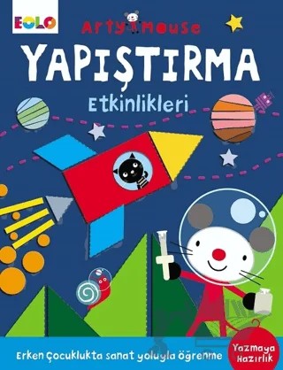 Arty Mouse -Yapıştırma Etkinlikleri – Kolektif – Eolo Yayıncılık kitap kapağı