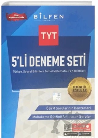TYT Tüm Dersler 5 li Deneme Seti – Kolektif – Bilfen Yayıncılık kitap kapağı