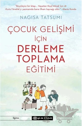 Çocuk Gelişimi İçin Derleme Toplama Eğitimi – Nagisa Tatsumi – Epsilon Yayınevi kitap kapağı