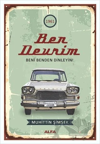 Ben Devrim – Muhittin Şimşek – Alfa Yayınları kitap kapağı