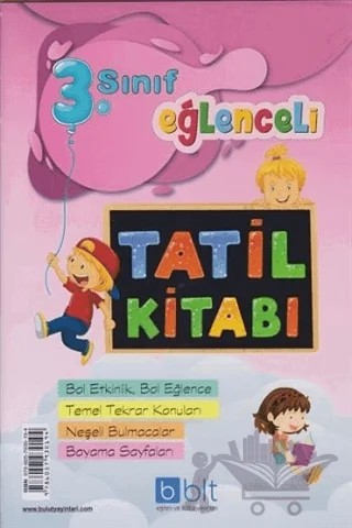 3. Sınıf Eğlenceli Tatil Kitabı – Kolektif – Bulut Eğitim ve Kültür Yayınları kitap kapağı