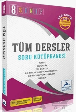 8. Sınıf LGS Tüm Dersler Soru Kütüphanesi – Kolektif – Paraf Yayınları kitap kapağı