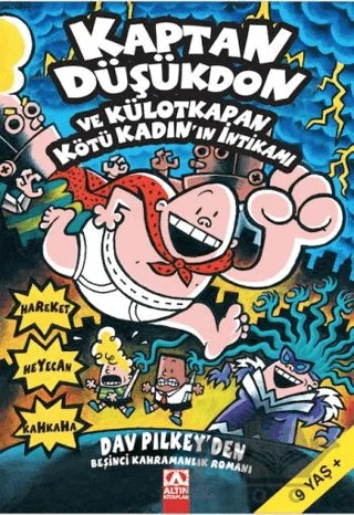 Kaptan Düşükdon 5. Kitap – Dav Pilkey – Altın Kitaplar kitap kapağı