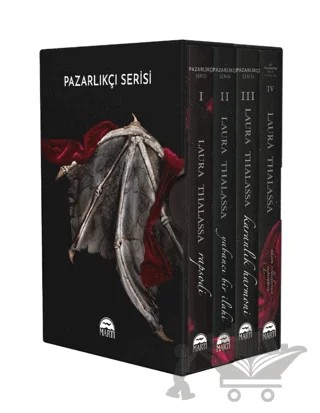 Pazarlıkçı Serisi (4 Kitap Kutulu) – Laura Thalassa – Martı Yayınları kitap kapağı