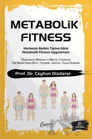 Metabolik Fitness – Ceyhun Dizdarer – Cenevre Fikir Sanat kitap kapağı
