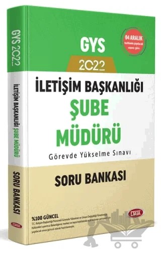 İletişim Başkanlığı GYS Şube Müdürü Soru Bankası – Kolektif – Data Yayınları kitap kapağı