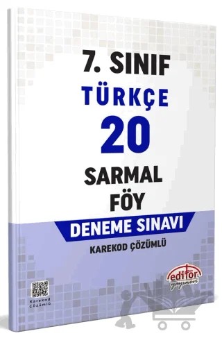 7. Sınıf Türkçe 20 Sarmal Föy Deneme Sınavı – Kolektif – Editör Yayınevi kitap kapağı