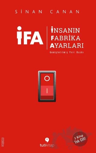 İFA - İnsanın Fabrika Ayarları (Genişletilmiş Yeni Baskı) – Sinan Canan – Tuti Kitap kitap kapağı