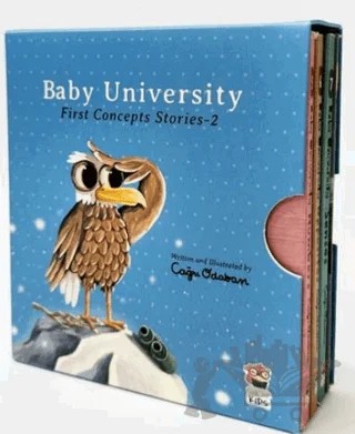 Baby University First Concept Stories 2 – Çağrı Odabaşı – Sincap Kitap kitap kapağı