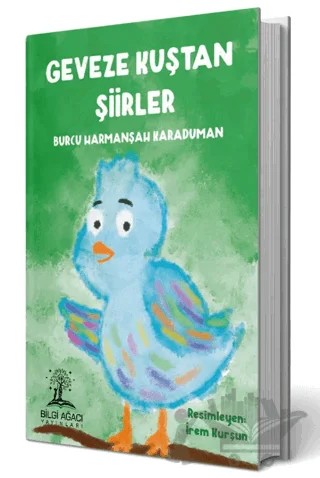 Geveze Kuştan Şiirler – Burcu Harmanşah Karaduman – Bilgi Ağacı Yayınları kitap kapağı
