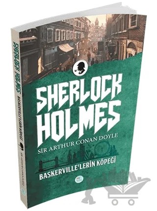 Baskerville'lerin Köpeği - Sherlock Holmes – Sir Arthur Conan Doyle – Maviçatı Yayınları kitap kapağı