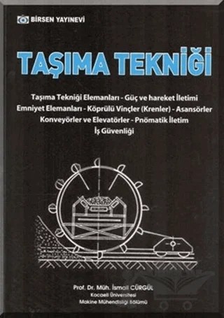 Taşıma Tekniği – İsmail Cürgül – Birsen Yayınevi kitap kapağı