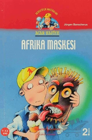 Acar Hafiye - Afrika Maskesi – Jürgen Banscherus – İş Bankası Kültür Yayınları kitap kapağı
