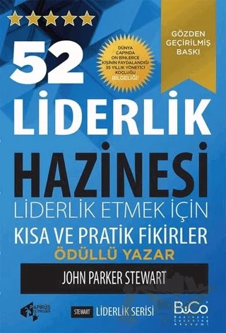 52 Liderlik Hazinesi – John Parker Stewart – Papirüs Yayınevi kitap kapağı
