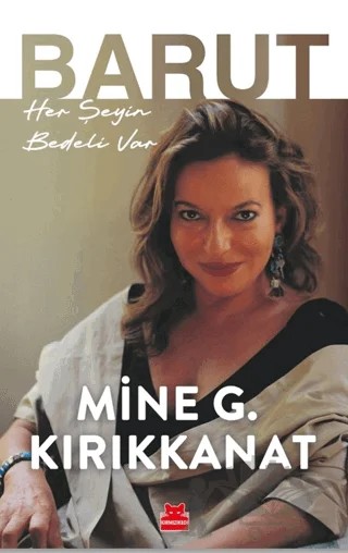 Barut – Mine G. Kırıkkanat – Kırmızı Kedi Yayınevi kitap kapağı