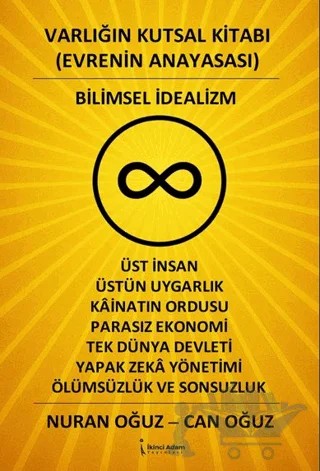 Varlığın Kutsal Kitabı – Nuran Oğuz, Can Oğuz – İkinci Adam Yayınları kitap kapağı