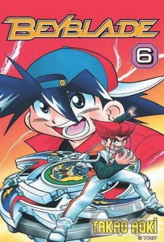 Beyblade Cilt 6 – Takao Aoki – Komikşeyler Yayıncılık kitap kapağı