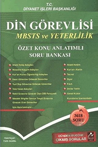 Din Görevlisi MBSTS ve Yeterlilik Özet Konu Anlatımlı Soru Bankası – Kolektif – Mercan Kitap kitap kapağı