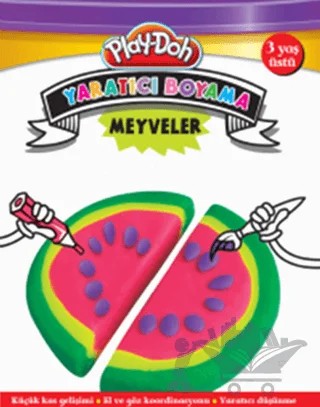 Play-Doh Yaratıcı Boyama - Meyveler – Kolektif – Doğan Egmont Yayıncılık kitap kapağı