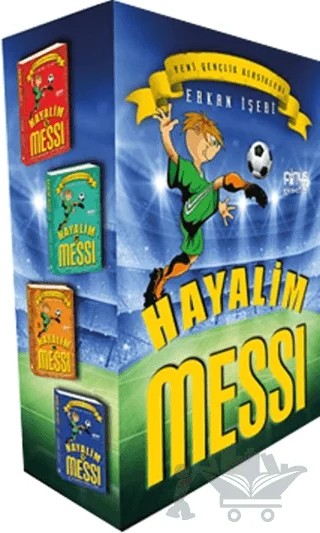 Hayalim Messi (4 Kitap Set) – Erkan İşeri – Pinus Kitap kitap kapağı