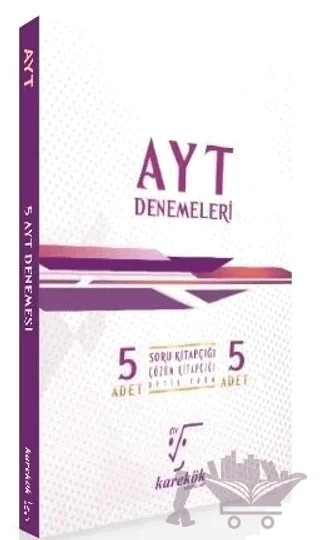 YKS AYT 5 Deneme – Kolektif – Karekök Yayıncılık kitap kapağı