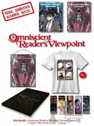 Omniscient Reader's Viewpoint Koleksiyon 1&2 Kutu Set (XL) – SingNSong, Sleepy-C, UMI UMI – Komikşeyler Yayıncılık kitap kapağı
