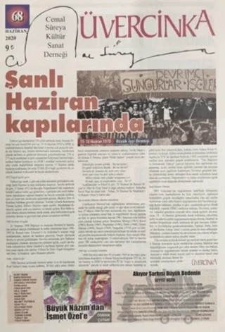 Üvercinka Dergisi Sayı: 68 Haziran 2020 – Üvercinka Dergisi kitap kapağı