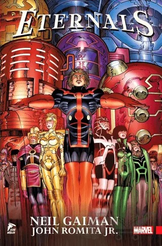 Eternals – Neil Gaiman – Çizgi Düşler Yayınevi kitap kapağı