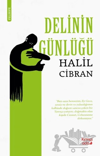 Delinin Günlüğü – Halil Cibran – Kırmızı Ada Yayınları kitap kapağı