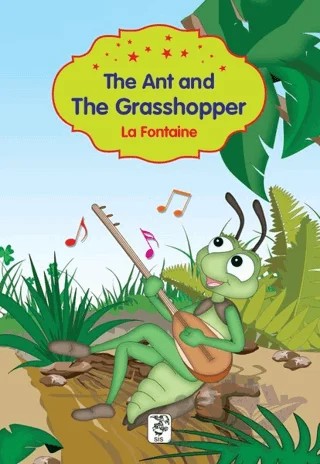 The Ant And The Grasshopper – Jean de la Fontaine – Sis Publishing kitap kapağı