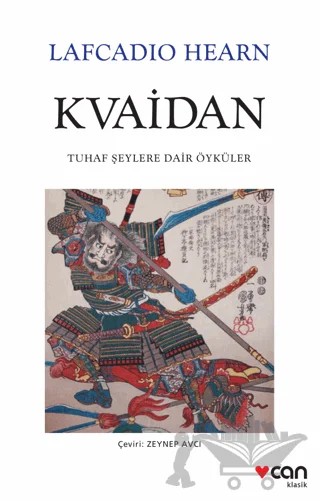 Kvaidan – Lafcadio Hearn – Can Yayınları kitap kapağı