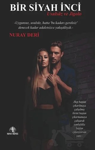 Bir Siyah İnci – Nuray Deri – Mavi Nefes Yayınları kitap kapağı