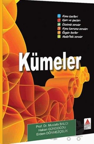 Kümeler – Erdem Dönmezçelik, Hakan Gündoğdu, Mustafa Balcı – Delta Kültür Yayınevi kitap kapağı