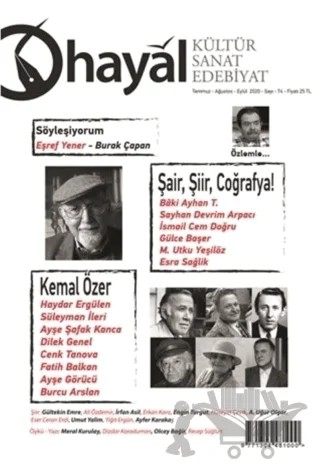 Hayal Kültür Sanat Edebiyat Dergisi Sayı: 74 – Hayal Yayınları kitap kapağı