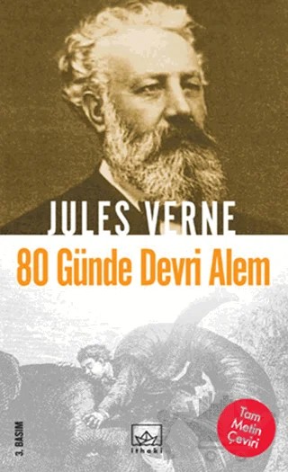 80 Günde Devri Alem – Jules Verne – İthaki Yayınları kitap kapağı