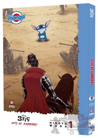 Disney Manga - Stiç ve Samuray 1 – Hiroto Wada – Beta Byou kitap kapağı
