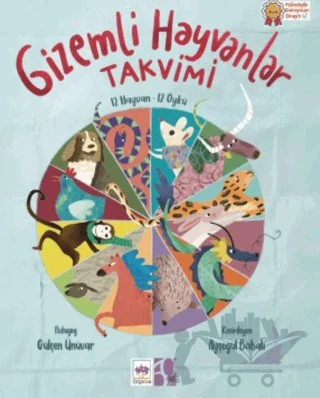 Gizemli Hayvanlar Takvimi – Gülşen Ünüvar – Ötüken Çocuk Yayınları kitap kapağı