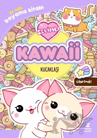 Kawaii Boyama Kitabı Kucaklaş – Kolektif – Doğan Çocuk kitap kapağı