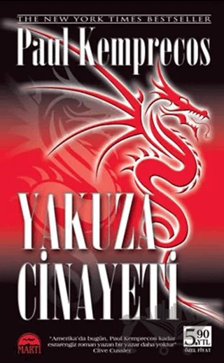 Yakuza Cinayeti – Paul Kemprecos – Martı Yayınları kitap kapağı