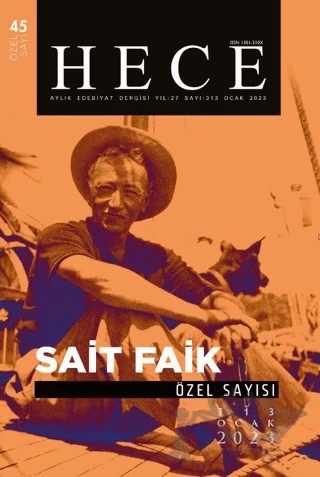 Hece Dergisi Özel Sayı: 45 - 313 Ocak 2023 – Hece Dergisi kitap kapağı