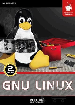 Gnu Linux – İlker Ertuğrul – Kodlab Yayın Dağıtım kitap kapağı